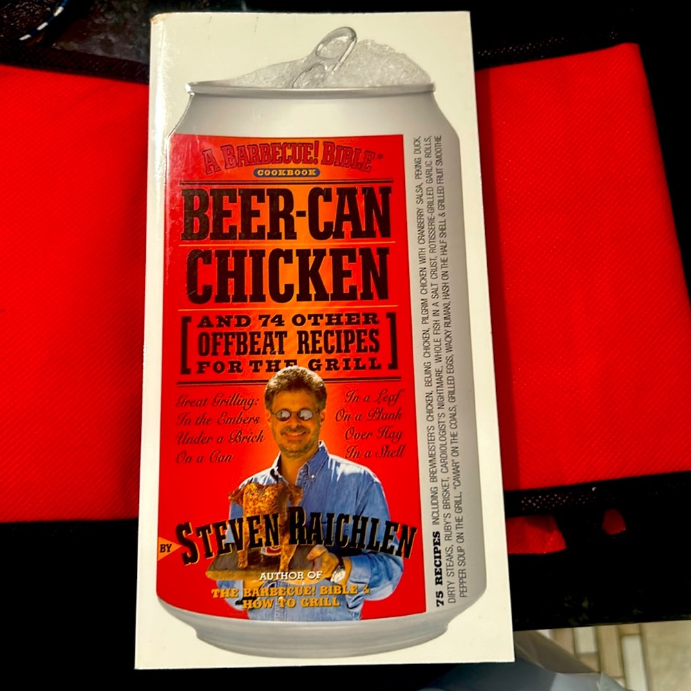 New Paperback Cookbook Beer Can Chicken Steven Raichlen Barbecue Bible Cook Book
